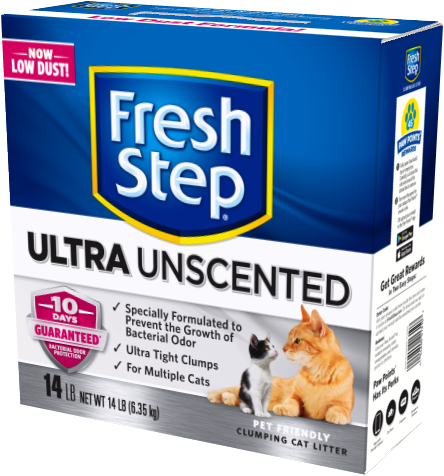 fresh step odor shield unscented